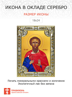 Икона Леонид Коринфский Мученик