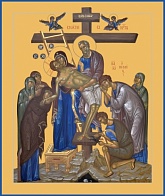 Икона Снятие с креста