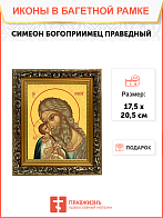 Образ святого Симеона Богоприимца, праведного, 09С14