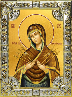 Икона Семистрельная Божией Матери