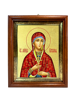 Икона "Наталия", св. мц., с золочением поталью, 10Н5-УЛ