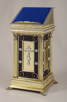 Подставка под икону №21 патинирование никель