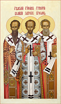 Икона Три Святителя