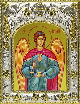 Икона освященная "Иеремиил Архангел"