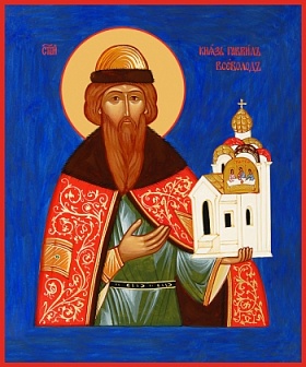 Икона Всеволод Псковский, во святом крещении Гавриил, благоверный