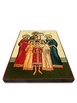 Икона 058 Царская Семья 21х30