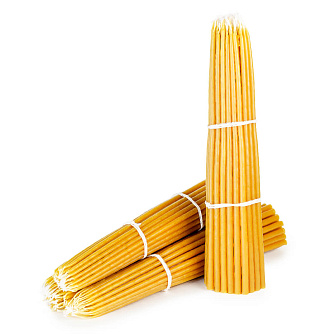 Свечи Конусные №40 (22см, 50шт), ВОСК