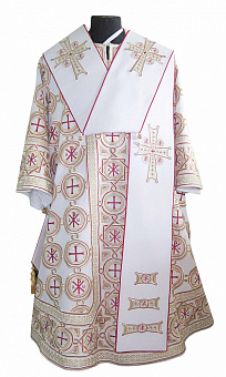Облачение архиерейское №16 шерсть вышитое а/м Облачение архиерейское №16 шерсть вышитое а/м
