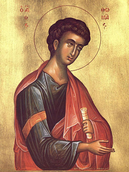 Икона под старину Апостол Фома