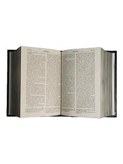Подарочный набор книг в кожаном переплете: Библия 03.10 и Новый Завет 07.17 черный Подарочный набор книг в кожаном переплете: Библия 03.10 и Новый Завет 07.17 черный