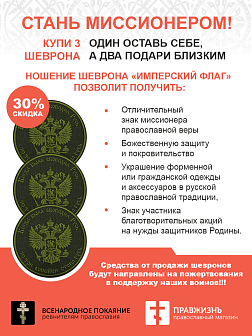 Герб Имперский, Русь - 3 копейки гусь, шеврон военный пришивной, материал оксфорд цвет хаки, нитка хаки, диаметр 9 см