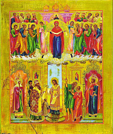 Икона Покров Богородицы