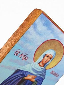 Икона под старину Святой Акилины