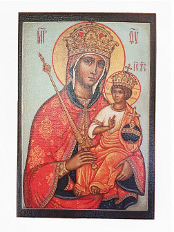 Икона под старину Галатская Божией Матери