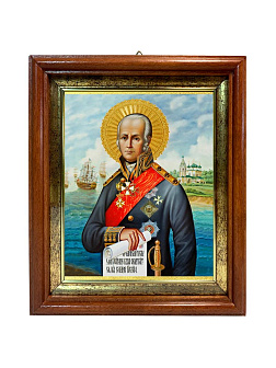 Образ святого Феодора Ушакова, праведного воина, 09Ф6 Образ святого Феодора Ушакова, праведного воина, 09Ф6