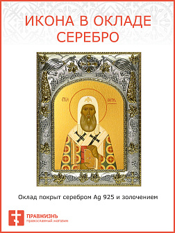 Икона Петр, митрополит Московский, святитель