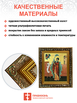 Икона "Симеон Новый Богослов", св. прп., с золочением поталью, 09097-УЛ Икона "Симеон Новый Богослов", св. прп., с золочением поталью, 09097-УЛ