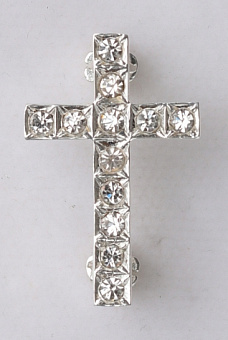 Крест на скуфью / серебрение
