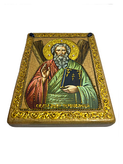 Икона из дуба ''Андрей Первозванный''