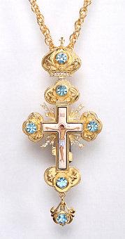 Крест наперсный №37 / золочение Крест наперсный №37 / золочение