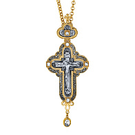 Крест наперсный №155 гальванопластика / золочение, серебрение