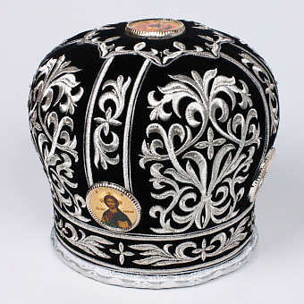 Митра №019 бархат а/м канитель, фоторамки ,в футляре