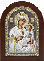Икона Пресвятой Богородицы ИВЕРСКАЯ (СЕРЕБРО)