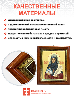 Икона святой Арсении Усть-Медведицкой игумении, 10А8, иконы на холсте - новый каталог