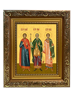 Образ святых Гурия, Самона и Авива, мучеников и исповедников Едесских, 09ГСА1