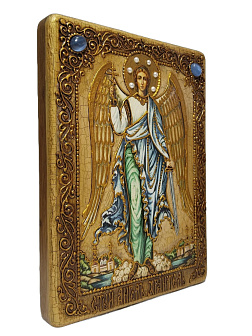 Икона Ангел-Хранитель из дуба