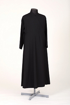 Подрясник русский лен воротник с отстрочкой  /с размером/