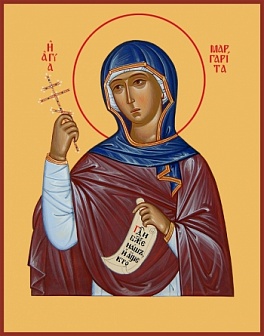 Икона ''Маргарита Антиохийская великомученица''