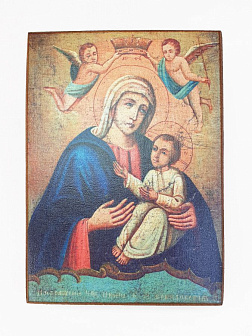 Икона под старину Браиловская Божией Матери