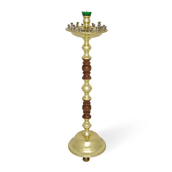 Подсвечник №22 на 28 свечей лак