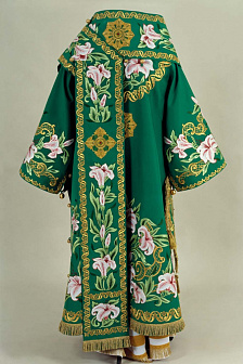 Облачение архиерейское №63 шерсть вышитое (гладь)