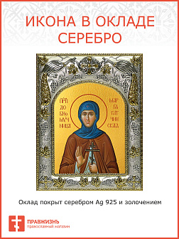 Икона Мария (Лелянова), Гатчинская, преподобномученица, монахиня