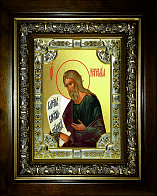 Икона Иеремия пророк в деревянном киоте