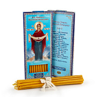 Свечи для дома №80 (12шт, 18см, 1ч), Покров