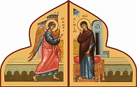 Икона Благовещение Пресвятой Богородицы на Царские Врата