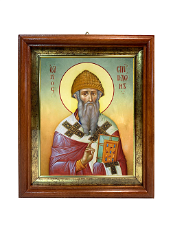 Образ святого Спиридона, епископа Тримифунтского, чудотворца, 09С15