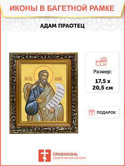 Образ святого Адама, праотца всех людей, 09А2