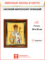 Образ святого Нектария (Кефаласа), митрополита Эгинского и Пентапольского, 09Н7