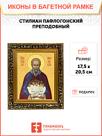 Образ святого Стилиана Пафлагонского, преподобного, 09С5 Образ святого Стилиана Пафлагонского, преподобного, 09С5