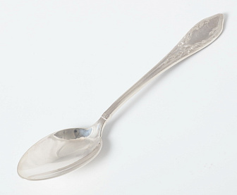 Лжица литьевая малая №9 серебро (УИН)