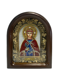 Икона Иулия (Юлия) Анкирская Коринфская Мученица (БИСЕР)