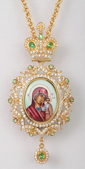 Панагия №148 / золочение / серебро (УИН) Панагия №148 / золочение / серебро (УИН)