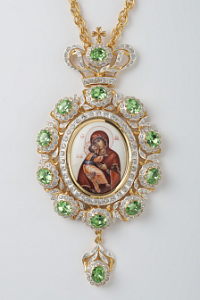 Панагия №83 / золочение / серебро (УИН)