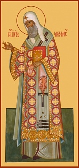 Икона Святитель Петр, митрополит Московский