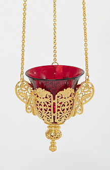 Лампада подвесная №29 золочение