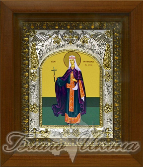 Икона Феофания, в деревяном киоте Икона Феофания, в деревяном киоте